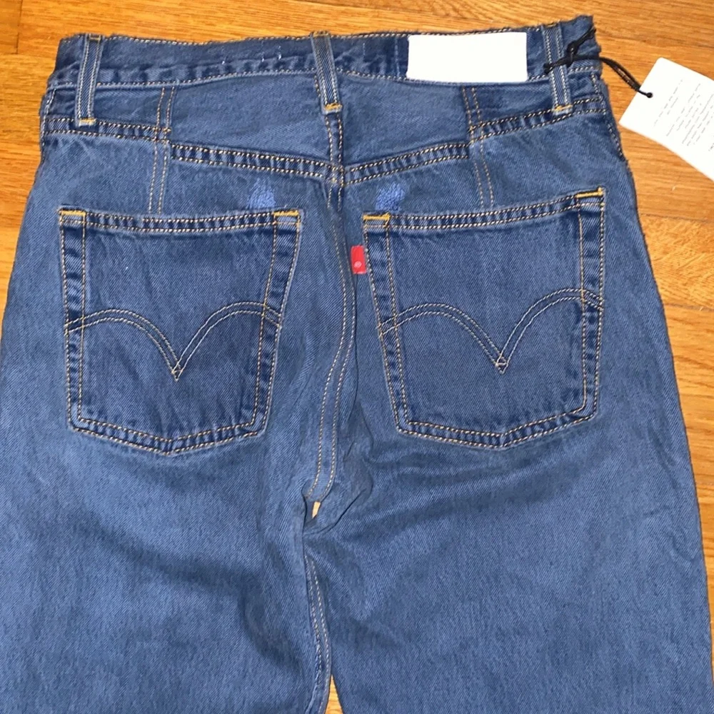 NWT RE/DONE Levi’s Button Fly Tinted Blue Steel 90s Jean - Picture 10 of 14